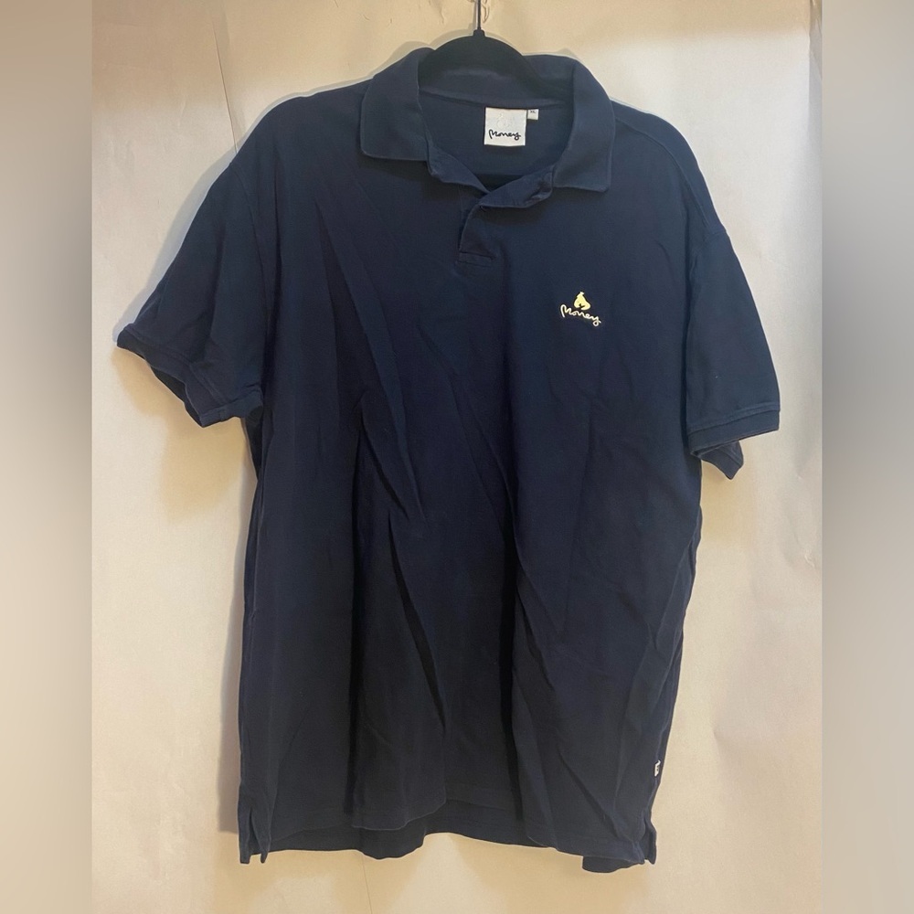 Money Men's Navy Polo Shirt‎ Size XL